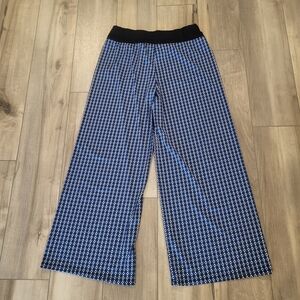 Ashley Blue Wide Leg Palazzo Pants